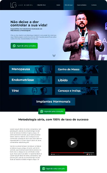 Modelo de Site para Psicólogo Infantil - Design Lúdico